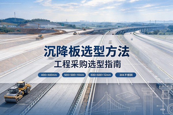 盘锦沉降板选择方法