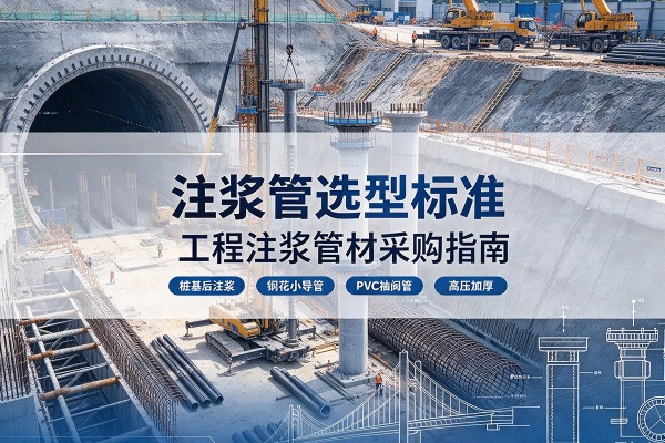 盘锦注浆管选型标准