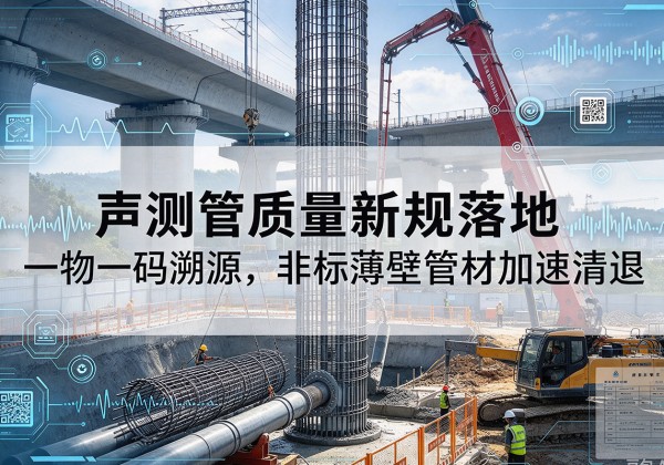 盘锦声测管质量新规落地，一物一码溯源，非标薄壁管材加速清退