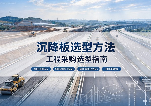 盘锦沉降板选择方法