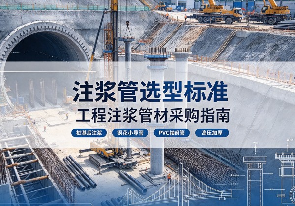 盘锦注浆管选型标准